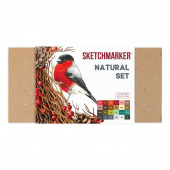 Набор маркеров Sketchmarker Natural Set лимитированный (24 шт.)