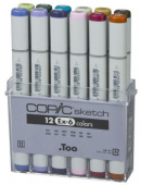 Набор маркеров COPIC Sketch Set EX-6 (12 шт.)