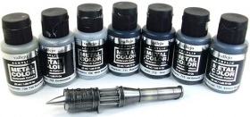 Линейка красок от компании Vallejo - Metal Color