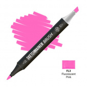 Маркер SKETCHMARKER Brush FL3 Fluorescent PInk