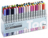 Набор маркеров Copic Ciao Set B 72 шт. в пластиковой упаковке