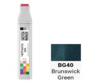 Чернила спиртовые SKETCHMARKER 22 мл цв. BG40 Brunswick Green