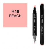 Маркер Touch Twin R18 персиковый