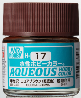 Mr. Hobby Краска 10 мл H17 COCOA BROWN