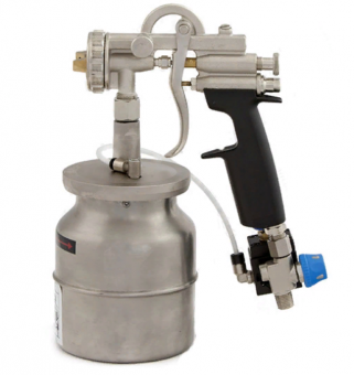 Краскопульт AsturoMEC G1/T,  нижний бачок 1 л