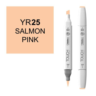 Маркер Touch Twin Brush 025 розовый лосось