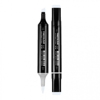 Маркер Finecolour Brush 304 бледный серовато-синий B304