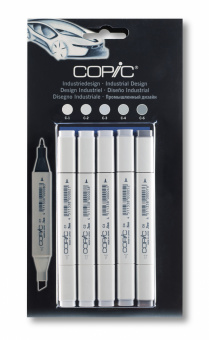 Набор маркеров Copic Classic Industrial Design (5 шт. в блистере)