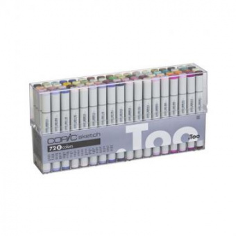 Набор маркеров COPIC Sketch Set E (72 шт.)