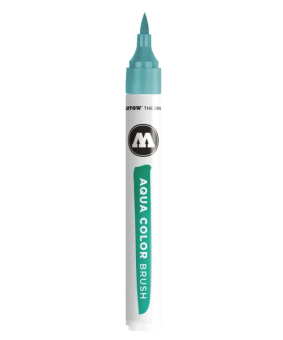 Маркер-кисть MOLOTOW Aqua Color Brush 1-4 мм riviera 051 (ривьера)