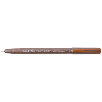 Мультилайнер Copic 0,1 мм сепия