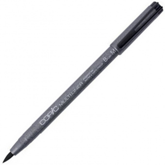 Мультилайнер-кисть Copic Multiliner M черный