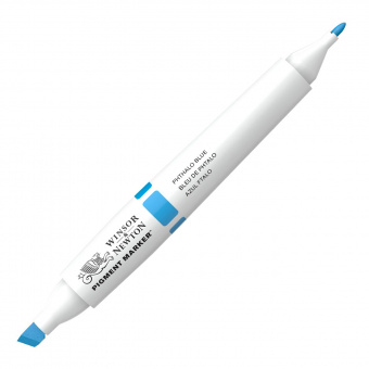 Маркер Winsor & Newton Pigment Phthalo Blue (фтало синий)