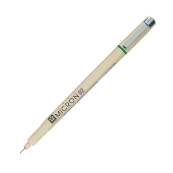 Ручка капиллярная Sakura Pigma Micron 0,3 мм #29 зеленый