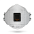 Jeta Safety JM9326 Cкладная фильтрующая полумаска с угольным фильтром