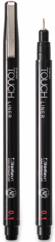 Ручка капиллярная TOUCH LINER 0,1 мм Wine Red (Красный винный)
