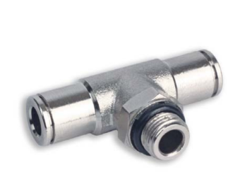 Vepa B187/6 Тройник цанговый М1/4", 6 мм, вращающийся, с уплотнением