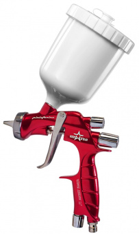 Краскопульт Iwata Supernova WS-400 HD Redstar, верхний бачок 600 мл