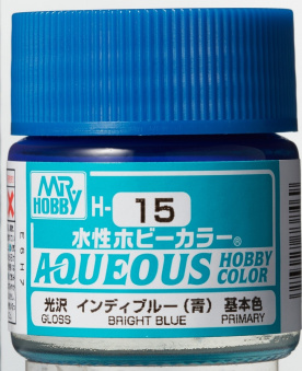Mr. Hobby Краска 10 мл H15 BRIGHT BLUE