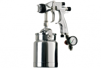 Краскопульт Walcom Genesi I GEO Camlock, нижний бачок 1,0 л