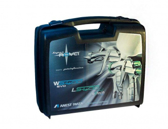 Краскопульт Iwata Supernova WS-400 HD Clear в пластиковом кейсе, 600 мл