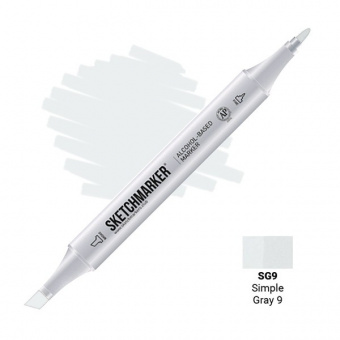 Маркер SKETCHMARKER SG9 Simple Gray 9 (Простой серый 9)