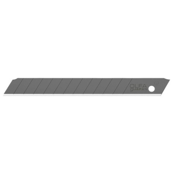 OLFA OL-ASBB-10 Лезвие сегментированное EXCEL BLACK 9 мм, 10 шт.