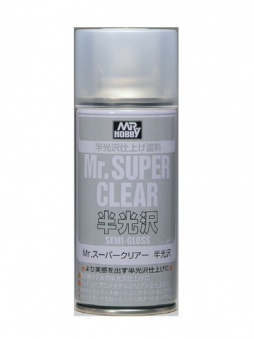 Mr. Hobby Краска художественная Mr. Super CLEAR SEMI-GLOSS 170 мл
