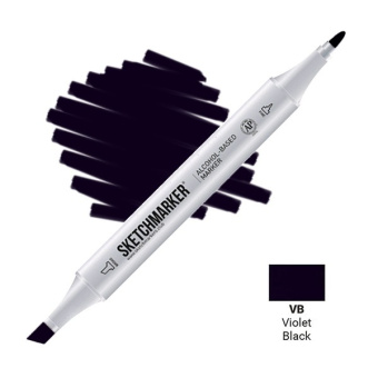 Маркер SKETCHMARKER VB Violet Black (Фиолетово-черный)